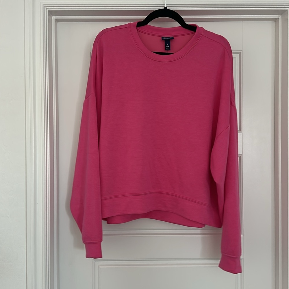 Scoop NYC Pink Crew Neck Sweater